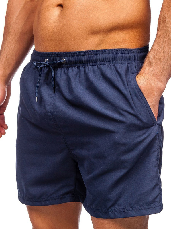 Pantaloni scurți de baie bleumarin Bolf YW07001