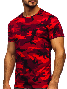 Tricou roșu army Bolf S807