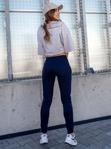 Pantaloni de trening dame bleumarin Bolf CK-01