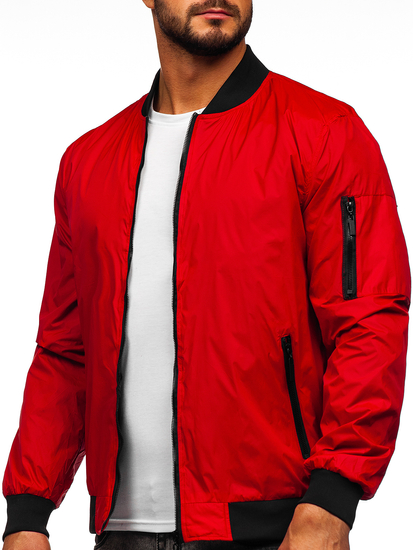 Geacă bomber roșie Bolf 5M708