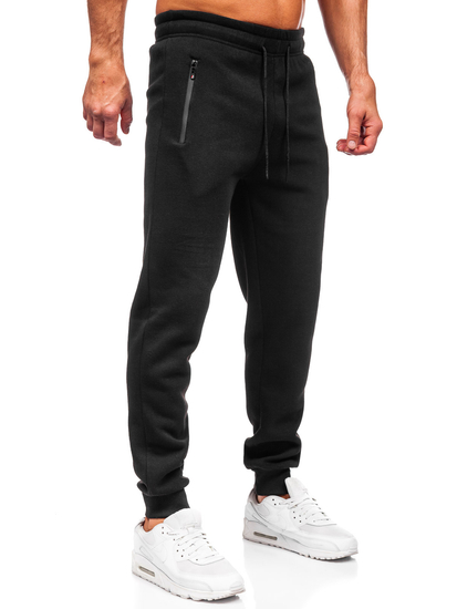 Pantaloni de jogging negri pentru bărbați de la Bolf JX9816