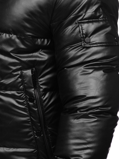 Geacă de iarnă sport neagră Bolf EX2125