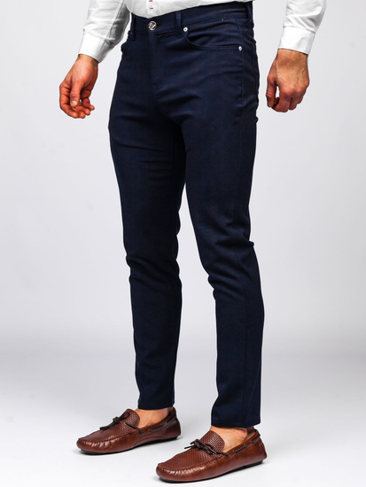 Palton chinos bleumarin Bolf 0004