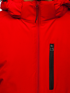 Geacă de iarnă sport roșie Bolf HH011