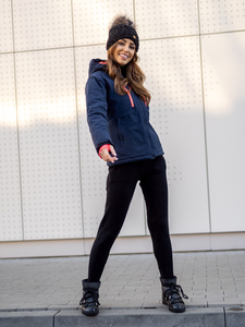 Geacă de iarnă bleumarin sport dame Bolf HH012