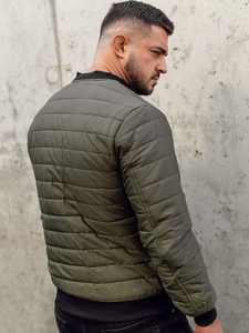 Geacă matlasată bomber kaki Bolf MY-02