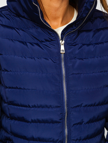 Geacă bleumarin de iarnă dame Bolf 23063