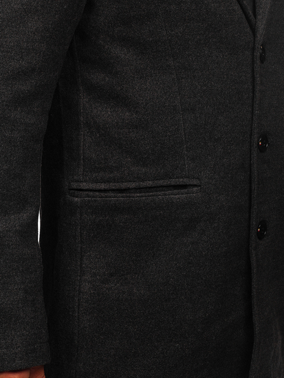 Palton de iarnă grafit Bolf 1047