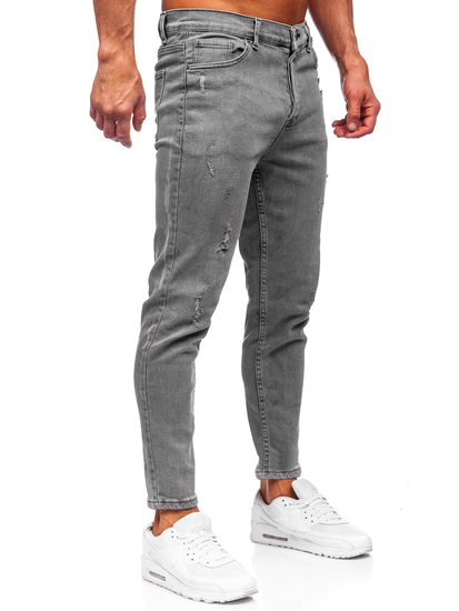 Pantaloni de blugi skinny pentru bărbați din grafit Bolf 5909