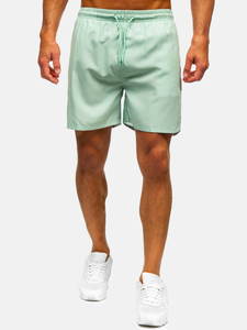 Pantaloni scurți de baie bărbătești mentă Bolf QD32