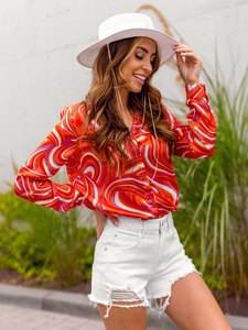 Blugi scurți albi dame Bolf A63