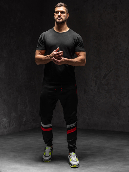 Pantaloni de trening negri Bolf K10015A1