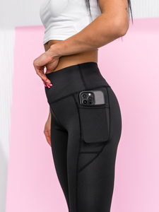 Colanți negri dame Bolf XL002