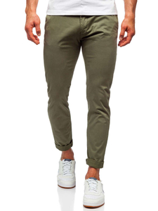 Pantaloni verde chinos Bolf 1146