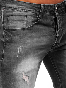 Blugi scurți negri Bolf MP0044N