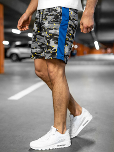 Pantaloni scurți de training gri Bolf KS2579