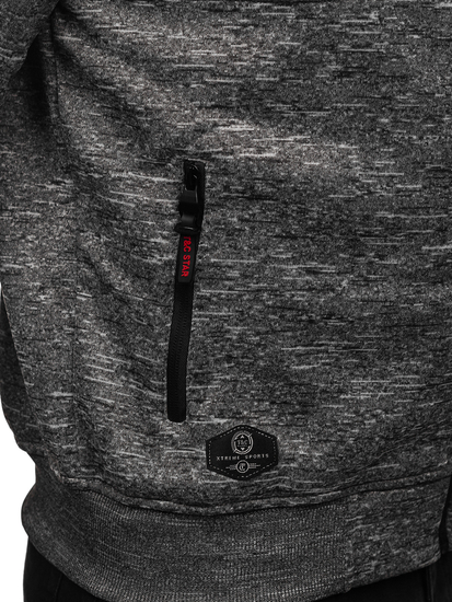 Hanorac izolator gri pentru bărbați Bolf TC1307