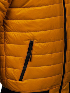 Geacă matlasată bomber camel Bolf MY-02