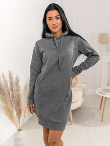 Hanoracă lungă de damă din grafit Bolf YS10005A2