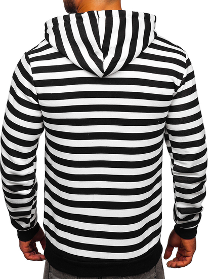 Hanorac alb cu imprimeu Bolf 141029