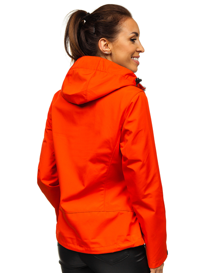 Geacă dame portocaliu softshell Bolf S010