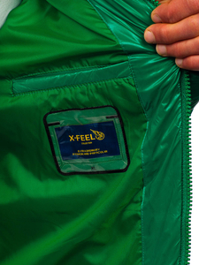 Geacă de iarnă verde Bolf 9981