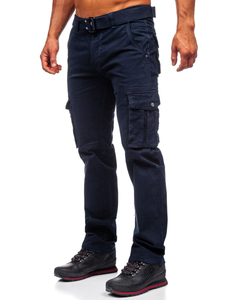 Pantaloni cargo bleumarin bărbați Bolf 1672