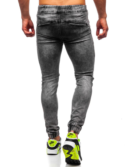 Blugi joggers negri Bolf KA1860