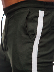 Pantaloni joggers kaki Bolf 0013