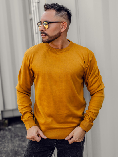 Pulover camel bărbați Bolf GFC01