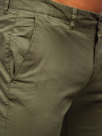 Pantaloni verde chinos Bolf 1146