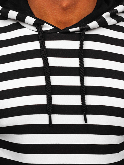 Hanorac alb cu imprimeu Bolf 141029