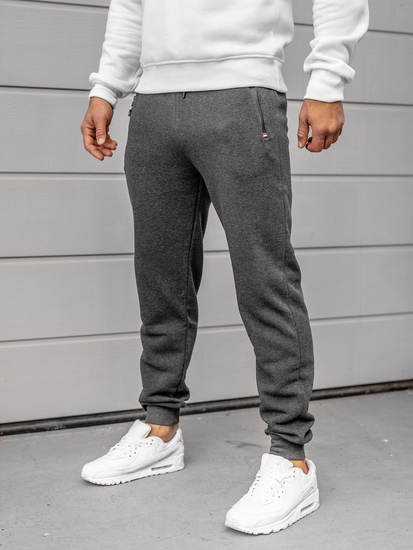 Pantaloni de trening joggers grafit Bolf JX6206A