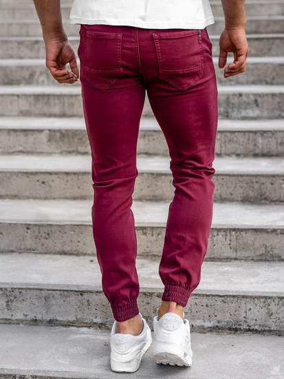 Pantaloni joggers bordo Bolf CT8808