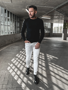 Pulover negru Bolf MMB602