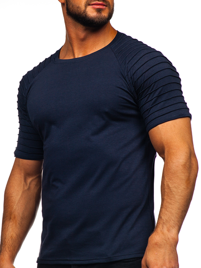 Tricou  bleumarin Bolf 8T88