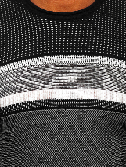 Pulover negru Bolf 2510