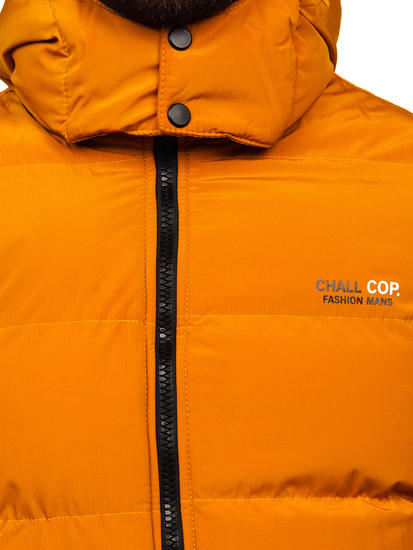 Geacă camel de iarnă matlasată Bolf 6904