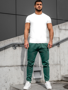 Pantaloni joggers verzi Bolf CK01