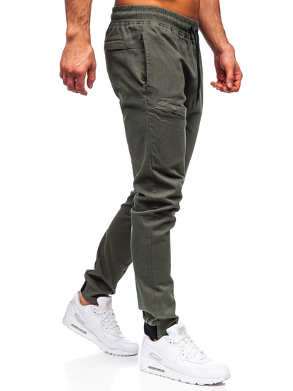 Pantaloni joggers verzi Bolf B11119