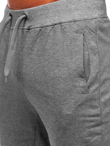 Pantaloni joggers grafit Bolf 68K10001