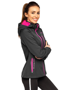 Geacă softshell grafit dame Bolf HH027