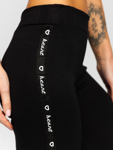 Colanți negri dame Bolf TS215