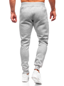 Pantaloni de trening joggers gri Bolf XW06