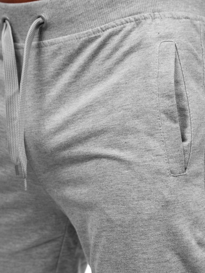 Pantaloni scurți de trening gri Bolf K10002