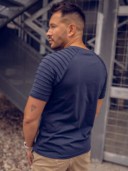 Tricou bleumarin Bolf 8T88A