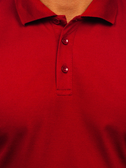 Tricou polo pentru bărbați Burgundy Bolf 8T80