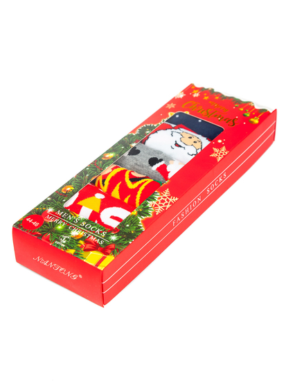 Șosete de Crăciun multicolor-1 Bolf M898-7P-1 7 PACK