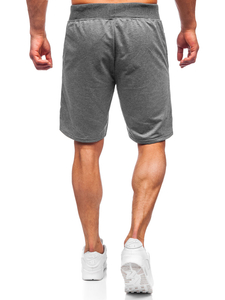Pantaloni scurti de training grafit Bolf K10003