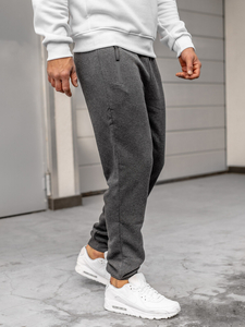 Pantaloni de trening joggers grafit Bolf JX6205A